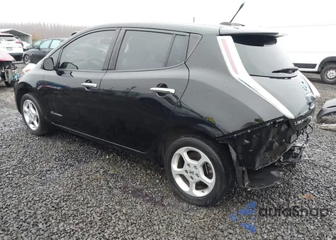2013 Nissan Leaf Sv z USA, uszkodzony, nr VIN 1N4AZ0CP8DC407996
